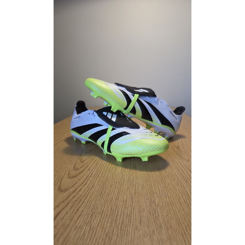 Adidas Predator League FT FG/MG 'Cloud Lucid Lemon' JI1111 Soccer Sz 12